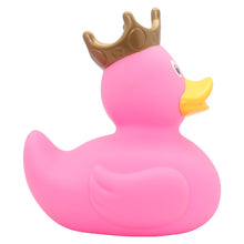 Load image into Gallery viewer, XXL Duck with Crown, pink 25 cm
