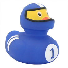 Load image into Gallery viewer, Blue Racer Duck
