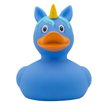 Load image into Gallery viewer, Unicorn Duck, blue
