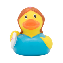 Load image into Gallery viewer, Surfer Girl Duck
