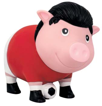 BIGGYS, Soccer Player Piggy Bank